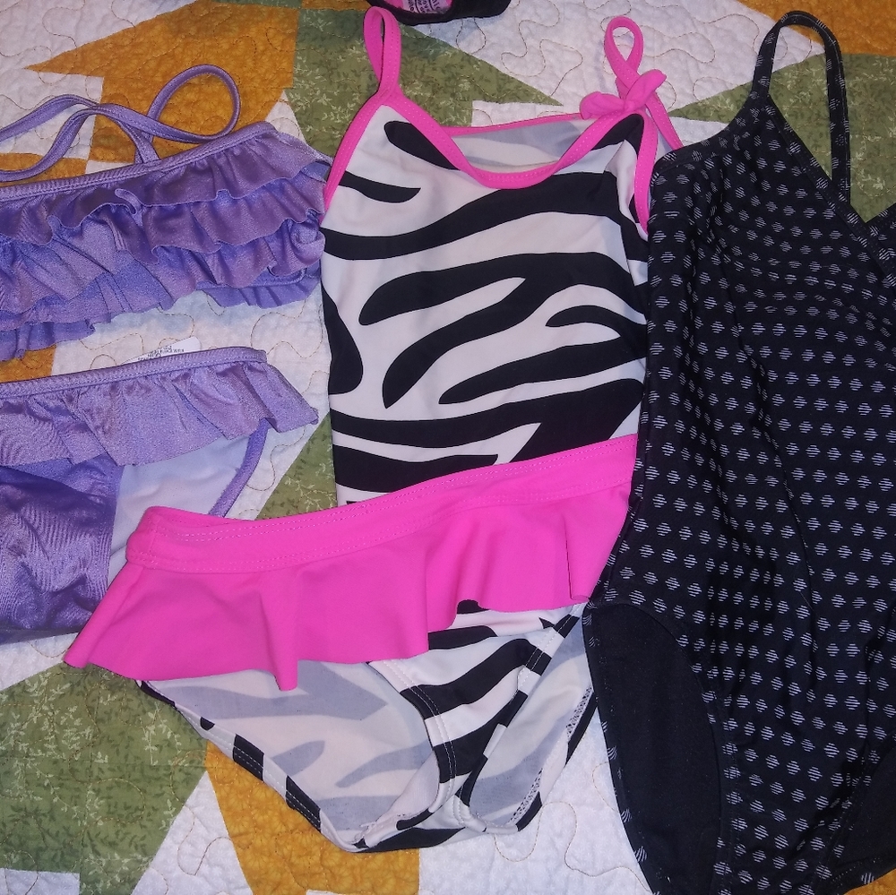 Lot of three swimsuits size 5